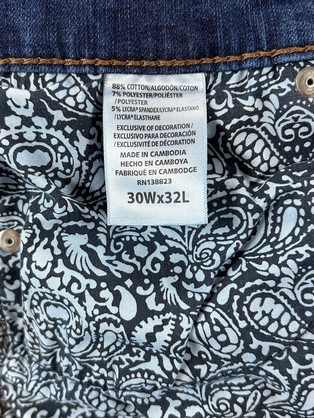 RANK 45 Bootcut Jeans , 30-32(tag)
32x31,5(measured) - Picture 8 of 14